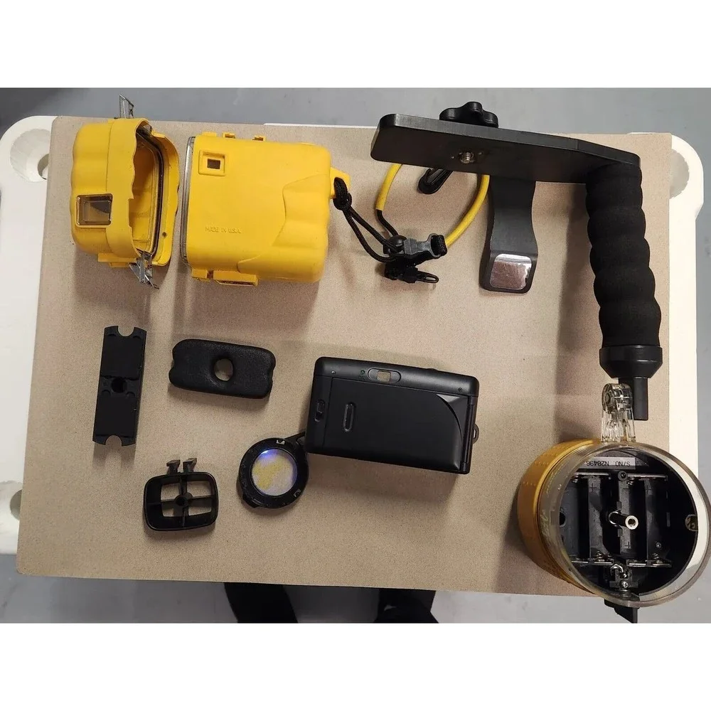 Sealife Reefmaster RC Hard Case Underwater Camera EXTERNAL FLASH SL960 Extras